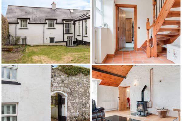 Seaview Cottage is located in the pretty coastal village of Carnlough.  Photos: Hunter Campbell