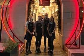 The front of house team at popular Lisburn restaurant, The Square Bistro. Voting is open now and closes at 5pm on Friday 7 October.