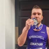 Jonathan Huddleston at the Dublin City Marathon