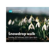 The annual Snowdrop Walk will take place on February 16. CREDIT NHSCT