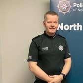 North Area Commander, Chief Superintendent Jeremy Lindsay looks back on a busy year for the PSNI and wishes residents a safe ad peaceful Christmas. Pic credit: PSNI