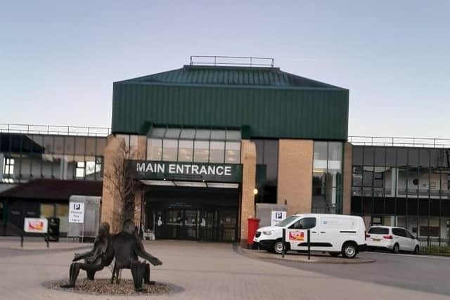 Antrim Hospital. Pic: Local Democracy Reporting Service