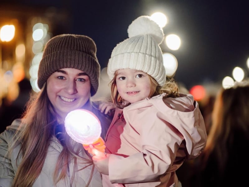 Kerri and Nancy get ready to light up Ballyclare.