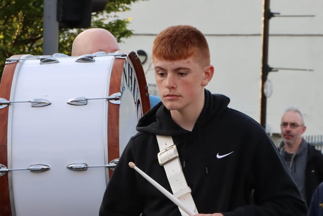 Pictured at the Moneydig 50th anniversary parade.