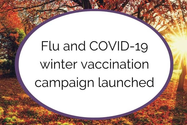 Covid and flu vaccine rollout for Winter in Northern Ireland is launched.