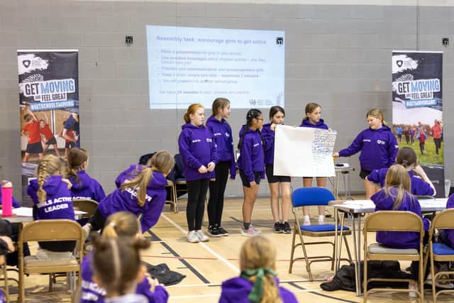 The girls developed action plans on the day that will help the girls and teachers work together to engage more girls to be active within their schools.