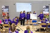 The girls developed action plans on the day that will help the girls and teachers work together to engage more girls to be active within their schools.