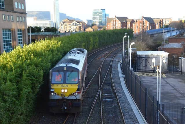 Passengers are being warned of rail line closures over the Easter holidays. Pic credit: Translink
