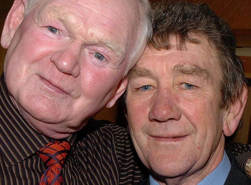 Old friends reunited at the Cookstown Amateur Boxing Club reunion in 2007.