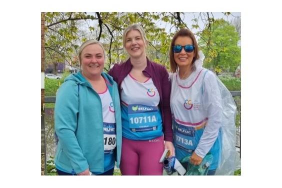 Cody Challenges U to .......... had four marathon runners and eight relay teams running on Sunday, raising money for The Children's Cancer Unit Charity in Belfast and Angel Wishes. Three marathon runners were first time marathon runners: Alan and Kelly Corbett and Lisa Gordon.