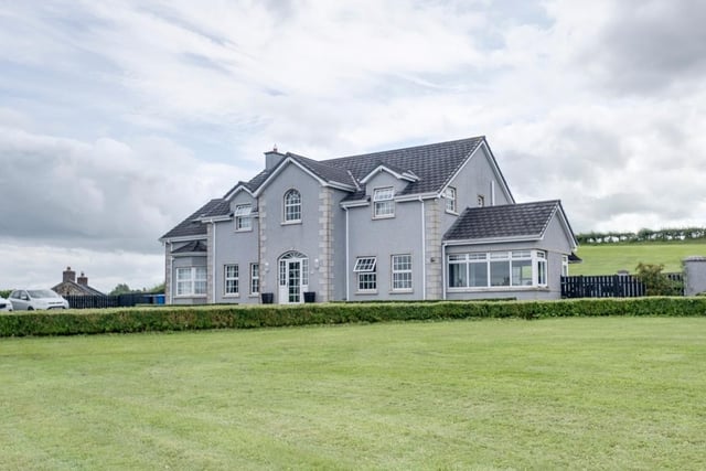 The spacious property is set within generous grounds.