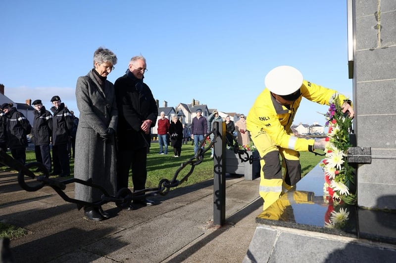 The tragedy had a huge impact on Larne, with 27 of the victims from the town.