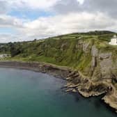 A section of the path in the vicinity of the lighthouse will be closed during inspection works. Photo submitted by Mid and East Antrim Borough Council