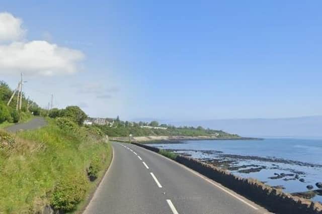 General view of the Garron Road. Photo by Google