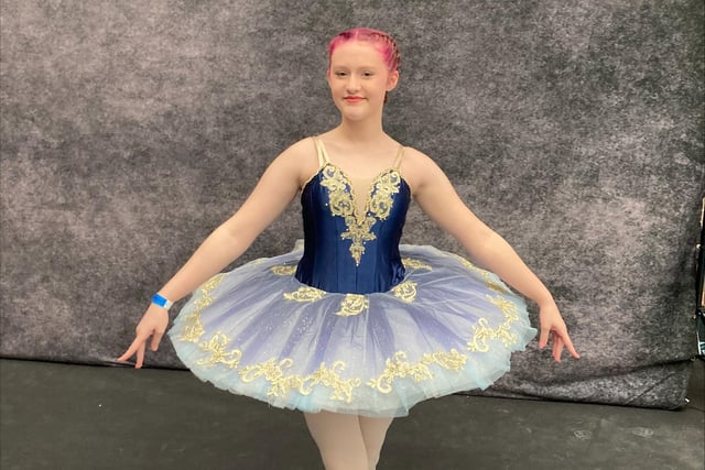 Maisie Norman was awarded first place in her ballet category