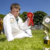 Alfie Wells from Portadown at the 2022 Lurgan Show.