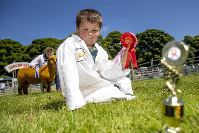 Alfie Wells from Portadown at the 2022 Lurgan Show.
