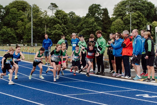 Local primary school pupils and running groups from across the Borough enjoyed an evening of fun competition, featuring the 100m, 400m, relay, timed mile, and the long jump.