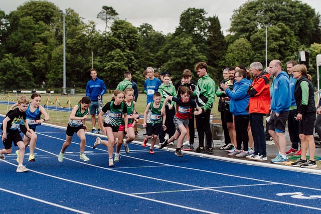 Local primary school pupils and running groups from across the Borough enjoyed an evening of fun competition, featuring the 100m, 400m, relay, timed mile, and the long jump.