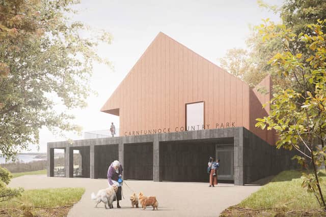 Proposed new facility at Carnfunnock Country Park. Pic supplied by Mid and East Antrim Borough Council