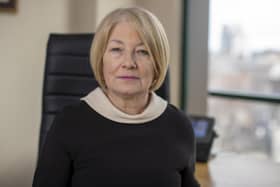 Police ombudsman for Northern Ireland Marie Anderson at her office in Belfast. Picture date: Thursday February 2, 2023.
