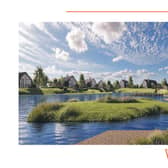 How the new holiday park at Drumbeg could look. Pic credit: Bell Rolston