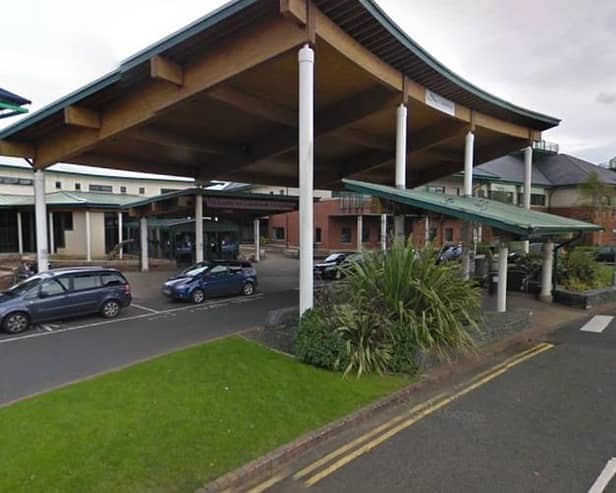 An earlier court was told about incident at the Causeway Hospital. Photo by Google