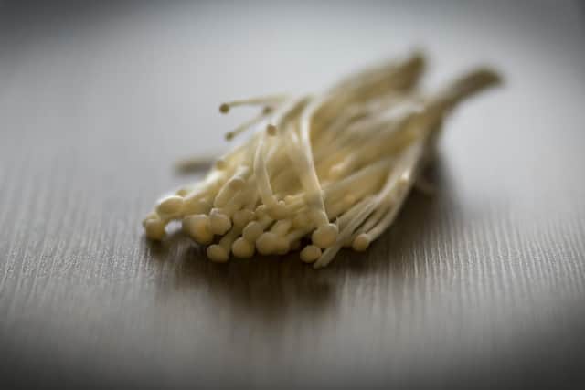 Enoki mushrooms, sometimes labelled as Enokitake, Golden Needle or Lily Mushrooms, are tall, white, thin-stemmed mushrooms, which are commonly used across Asia Picture: Nathalie Jolie on Unsplash