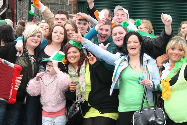 All the way from Coleraine to Kilrea on St Patrick's Day in 2010