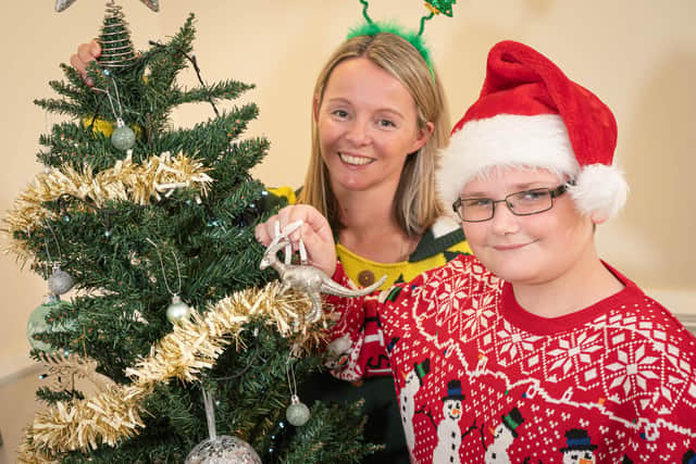 Ben pictured with his Cancer Support Specialist, Gill.