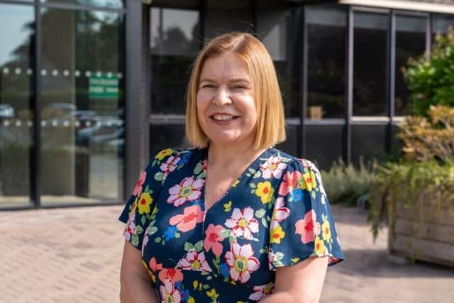 Wallace High School principal Mrs Deborah O'Hare leaves her post after 16 years of dedicated service to the Lisburn school. Pic credit: David Finney