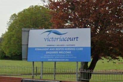 Phoebe Cullen compiled gift bags for the residents at Victoria Court after appealing on social media for donations of new or unused items. Photo: Google