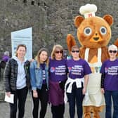 Walkers pictured before the start of the Carrickfergus Hospice Walk in 2019. INCT 13-001-PSB  Photo: Phillip Byrne