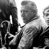 A photograph from the BBC programme - Ian Paisley with his twin sons Ian and Kyle