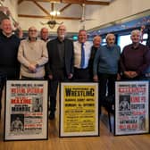 George Crothers, Ian Shirlow, Dennis Millar, Cecil Brown, Peter Nulty, Sean Montgomery, Bruce Stevenson, Noel Arnott and Ralph Hunter at the event in Carrick on December 30.