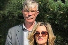 Author Christina McKenna pictured with her late brother William. Credit:Supplied