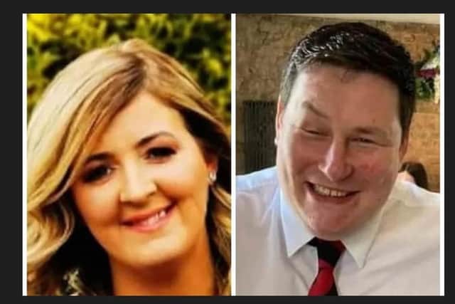 Ciera and Patrick Grimley who tragically lost their lives as the result of a road crash on the Gosford Road, Markethill, Co Armagh. Friend of the family Ciara McElvanna also died as a result of her injuries. A GoFundMe page has been set up to help their children.