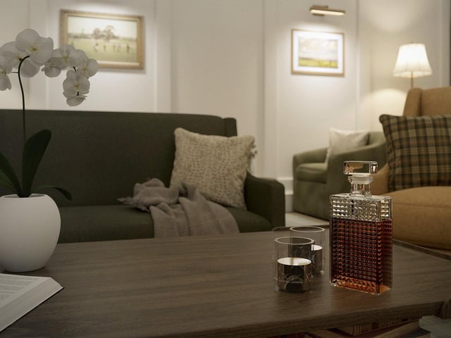 A sneak peek of the private annex of Portrush's Dunluce Lodge, the Stookan.