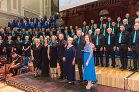 Lisburn Community Choir and special guests recently performed at the Ulster Hall
