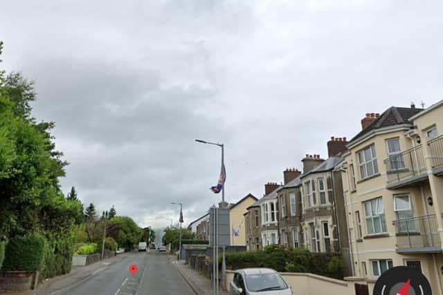 Rashee Road, Ballyclare. Google image