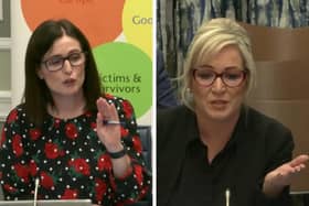 The First Minister's office has released text messages between Michelle O'Neill and Paula Bradshaw which had not previously been declared by the committee chair.