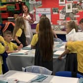 An art lesson with McCall from Elements Art Studio