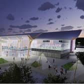 How the new Dundonald Ice Bowl could look after a multi-million pound makeover.. Pic credit: LCCC
