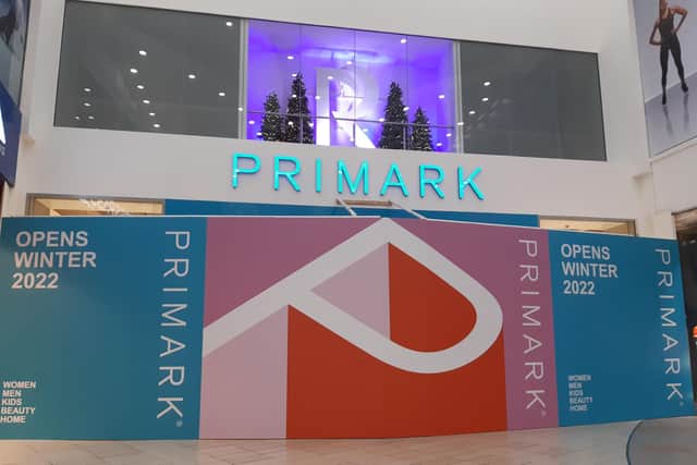 Primark is due to open its new store at Rushmere Shopping Centre in Craigavon in December.