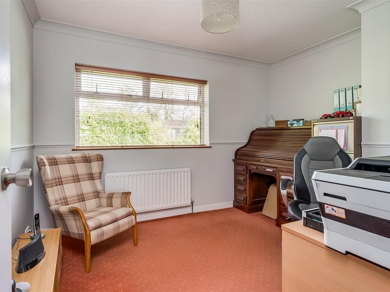Bedroom/home office.