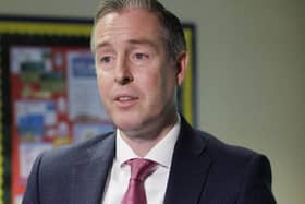 Balnamore Primary Support Group said it was "devastated and deeply disappointed by the decision" made by Education Minister Paul Givan. Credit News Letter