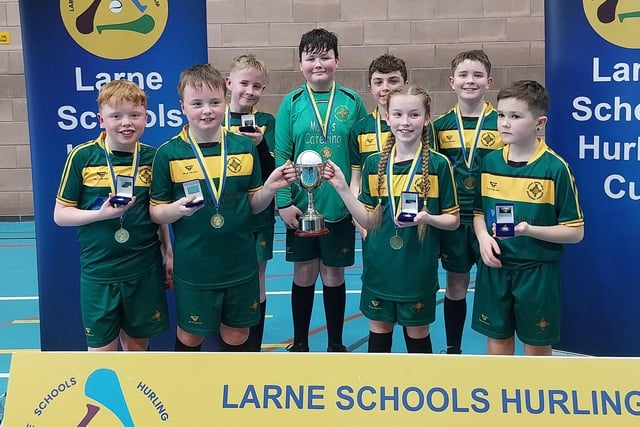 2025 champions St MacNissi's Primary School.