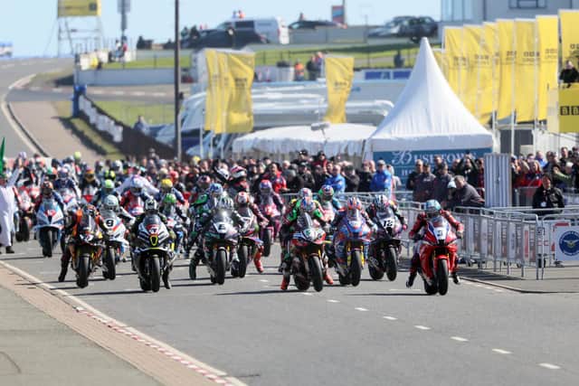 The North West 200 on the North Coast of Northern Ireland is Ireland's premier motorcycle race. (Photo by Stephen Davison/Pacemaker Press)