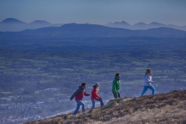 For the highest views over the city, Divis and Black Mountains are your go-to, sitting at a whopping 478 metres and 390 metres respectively.
You can truly see everything from the top point, with views of the entire country being recorded on a clear day, so see for yourself.