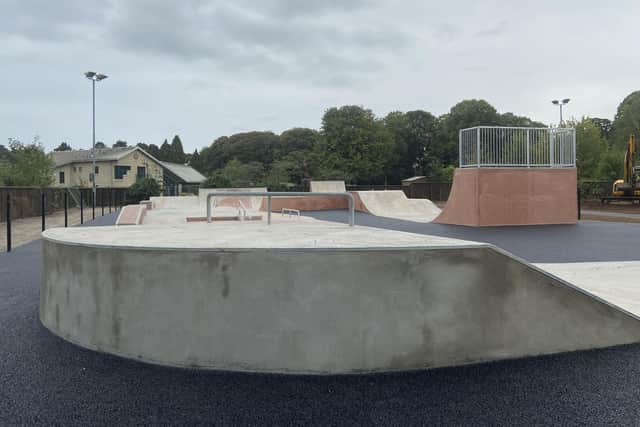 The skate park in Ballymena’s People’s Park has now opened.